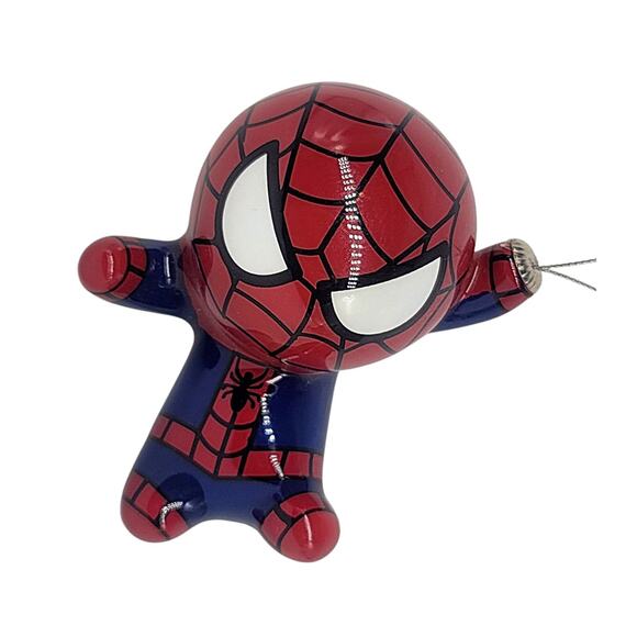 Marvel Comics Spider Man Holiday Christmas Tree Ornament 4" - CL52 - Picture 1 of 5